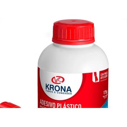 Imagem de Cola Pvc Krona 175G C/Pincel Frasco 518