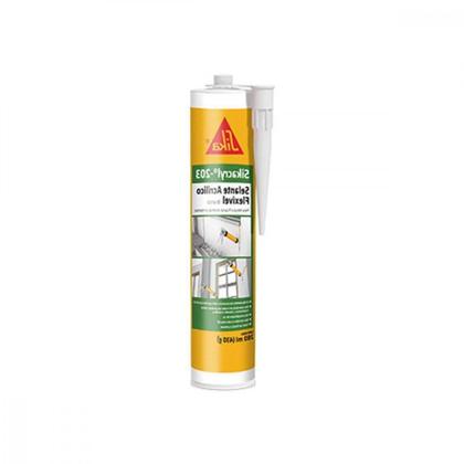 Imagem de Cola Sela Trinca Sikacryl 430G Acrilica Branca 531855