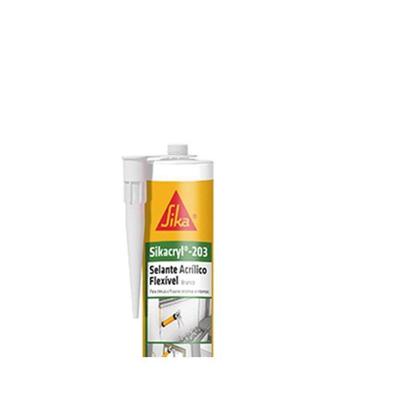 Imagem de Cola Sela Trinca Sikacryl 430G Acrilica Branca 531855