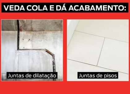 Imagem de Cola Selante Pu 40 Silicone Profissional 80gr Branco Veda Debaixo D'agua Garin Pequenos Reparos