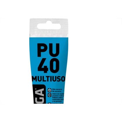 Imagem de Cola Selante Pu40 Unipega Cinza 80G Bisnaga Aes05120576