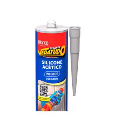 Imagem de Cola Silicone 260G Dryko Transp