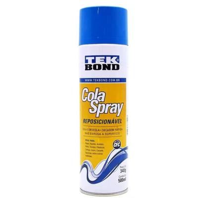 Imagem de Cola Spray Tekbond Reposicionavel 500ml
