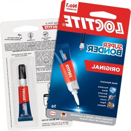 Imagem de Cola Super Bonder 3G Cartela Azul  - Kit C/24