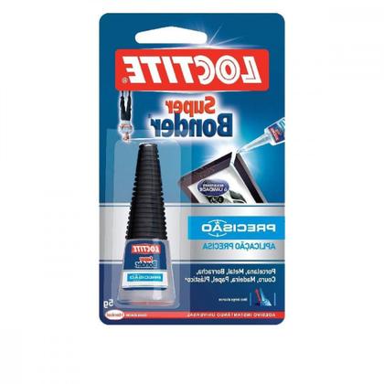 Imagem de Cola Super Bonder 5G Cartela Azul  - Kit C/24