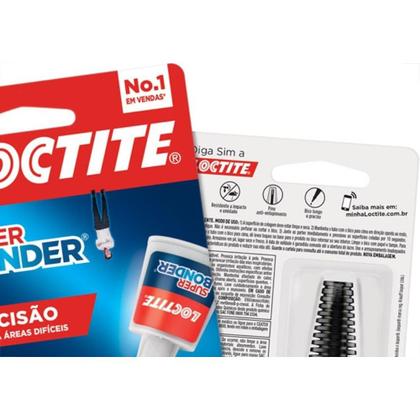 Imagem de Cola Super Bonder 5G Cartela Azul  - Kit C/24