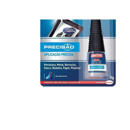 Imagem de Cola Super Bonder 5G Cartela Azul  - Kit C/24