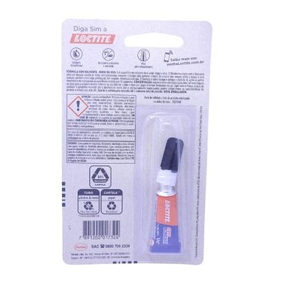 Imagem de Cola Super Bonder Original Loctite 3g