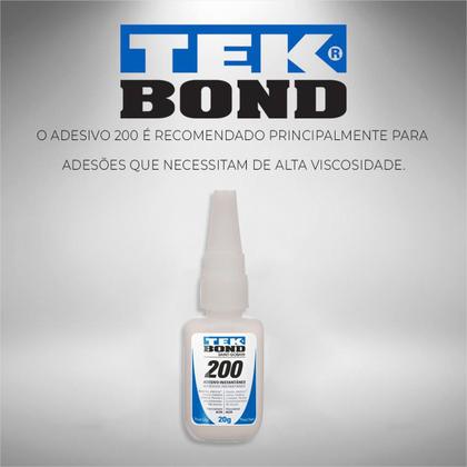 Imagem de Cola Tekbond 200 Indicado Para Componentes Eletrônicos -2 Un