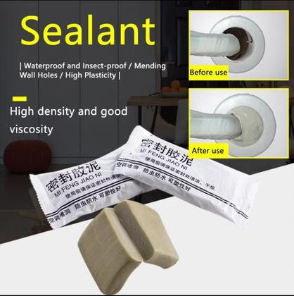 Imagem de Cola Vedação De Buraco Parede Massa Modelar Ar Condicionado