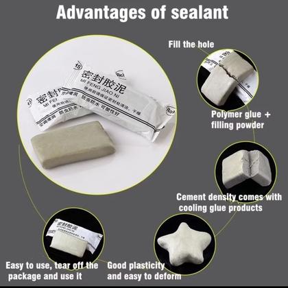 Imagem de Cola Vedação De Buraco Parede Massa Modelar Ar Condicionado