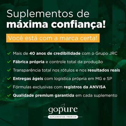 Imagem de Colágeno 100 Hidrolisado com Biotina e Vitaminas 300g GoPure