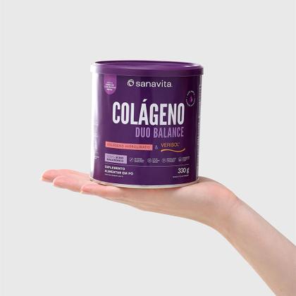 Imagem de Colágeno Duo Balance - Hibiscus e Frutas roxas - Lata 330g