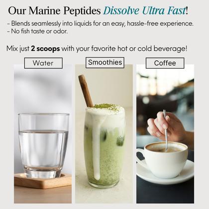 Imagem de Colágeno em pó ENSANTÉ Premium Marine Tipo I II III IV com vitamina C