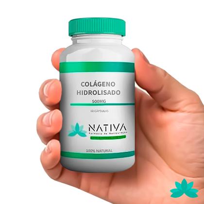 Imagem de Colágeno Hidrolisado Em Cápsulas Para Cabelo Pele E Ossos 90 Cápsulas