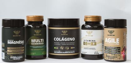 Imagem de Colágeno Sabor Maçã Verde - Com Ácido Hialurônico + Licopeno + Biotina + Trans-resveratrol