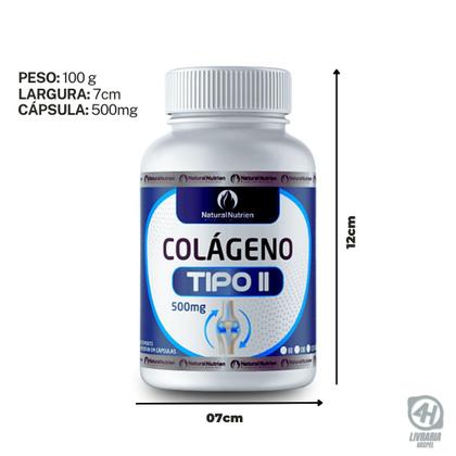 Imagem de Colágeno Tipo 2 100 Cápsulas de 500mg