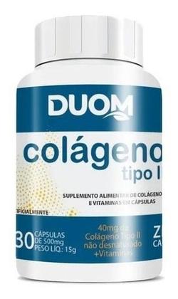 Imagem de Colágeno Tipo 2 Com Vitaminas 30 Cápsulas 500mg Duom