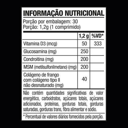 Imagem de Colágeno tipo ii condroitina+msm 30comp bionatus