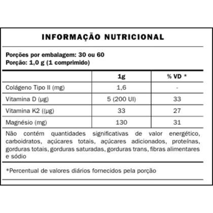 Imagem de Colageno Tipo II Ultra 60 Tabs - Equaliv