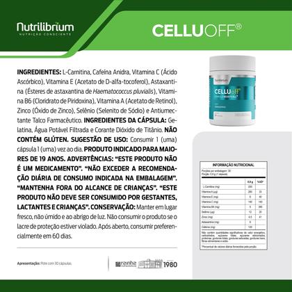 Imagem de Colágeno Verisol Ácido Hialurônico + Celluoff 30 Caps Nutrilibrium