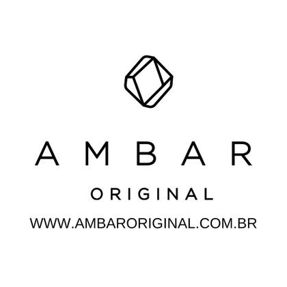Imagem de Colar Âmbar Báltico Cereja Polido e Mel Escuro Polido com Pingente de Coração Mel Escuro Polido para Bebê