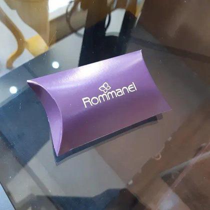 Imagem de Colar   banhado ouro 3x 24k 18k e 22k feminino com pingente coração elo grumet rommanel 532376