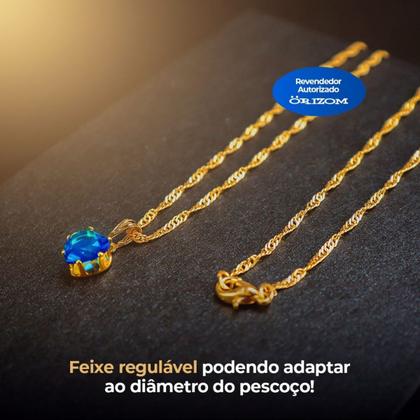 Imagem de colar choker banhado aço inox coraçao zirconia feminino moda delicado presente qualidade premium