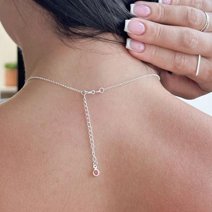 Colar Choker Trevos Coloridos Prata 925 - Ravenalla Imagem de Colar Choker Trevos Coloridos Prata 925