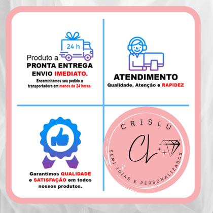 Imagem de Colar Com Pingente Filho Menino Autista Folheado A Ouro