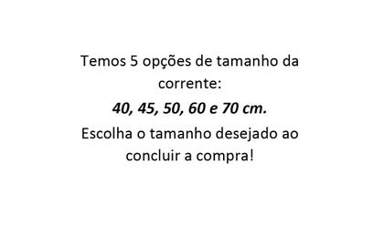 Imagem de Colar Cordão Corrente  Feminina Pingente Mandala Top Luxo letra inicial C brilhante Banhado em Ouro 18k.