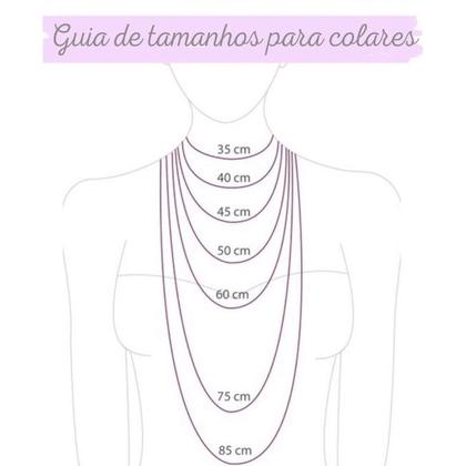 Imagem de Colar Cordão Corrente Feminino Com Medalha De São Bento Banhado A Ouro 18K e Verniz Italiano