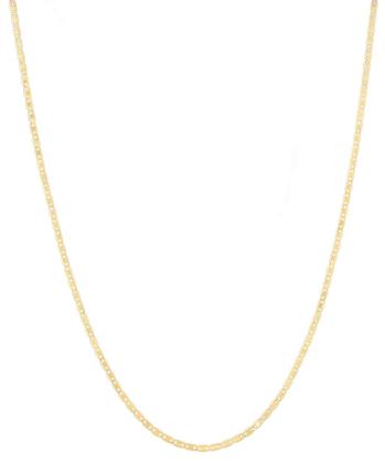 Imagem de Colar Corrente Feminina 50cm Piastrine Em Ouro 18k 750