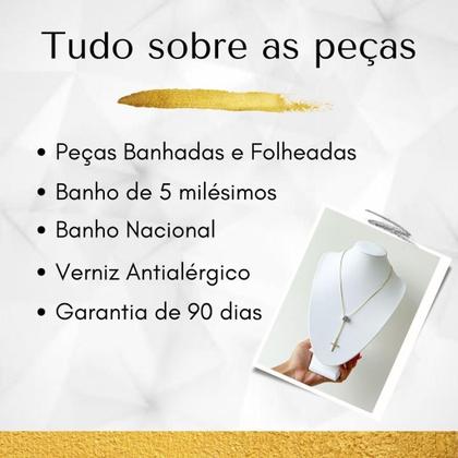 Imagem de Colar corrente feminino Estrela Do Mar Ouro 18k + Gargatilha Choker Fio Cobra Laminada metalizado dourado Exclusivo Qual