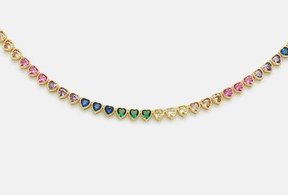 Imagem de Colar Corrente Feminino Gargantilha Choker Riviera Folheado