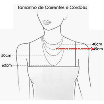 Imagem de Colar Corrente feminino pingente infinito Gargantilhas