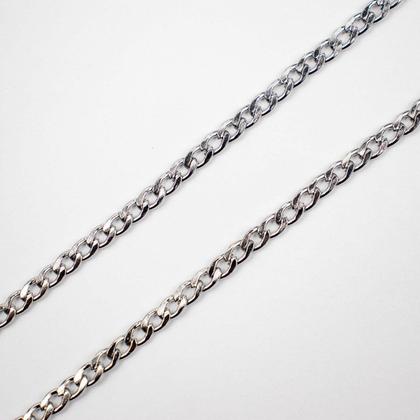 Imagem de Colar Corrente Imagem Preta Velha 3 Cm Metal Niquelado