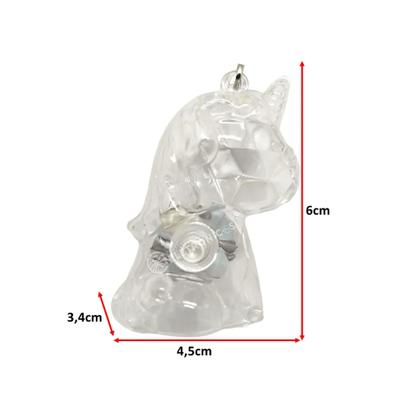 Imagem de Colar De Led Pisca Unicórnio Para Festas De Aniversários Shows XM21150UN