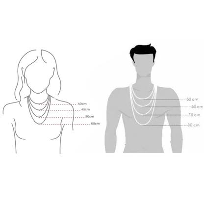 Imagem de colar duplo feminino concha do mar aço inox antialérgico prata prateada não escurece gargantilha