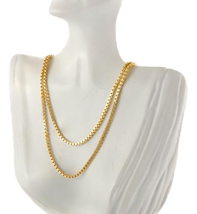 Imagem de Colar Feminino Ouro 18k Corrente Veneziana 1.6 40 Cm Cordão