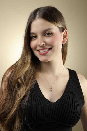 Imagem de Colar Feminino Ouro 18k Veneziana 45cm Pingente Menina Patins