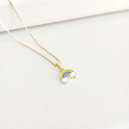 Imagem de Colar Infantil Arco Iris