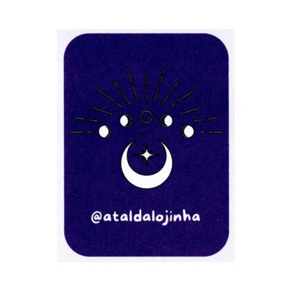 Imagem de Colar Lua Crescente Prateada - Aço Inoxidável