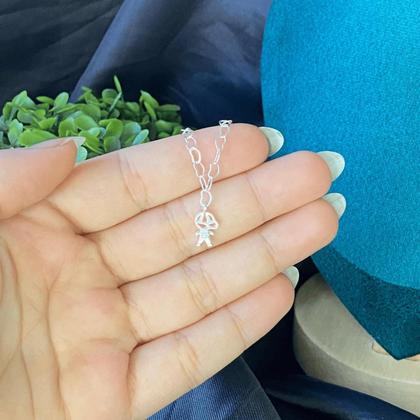 Imagem de Colar Mãe Corrente Coração Casal 1 filho 2 filhos 3 filhos Banhado a Prata 925 Colar Feminino 1 filha 2 filhas 3 filhas