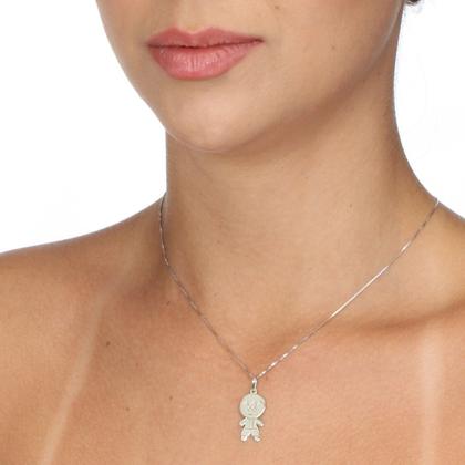 Imagem de Colar Menino Coleção Maternidade em Prata 925