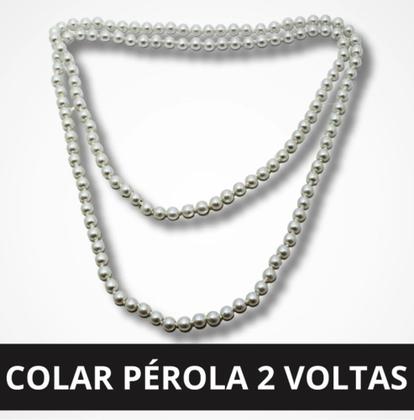 Imagem de Colar pérolas clássicas 2 voltas