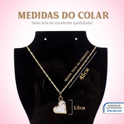 Imagem de Colar pingente tendencia garantia envio 24h