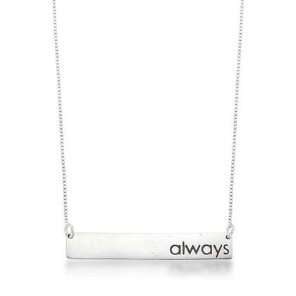 Imagem de Colar  placa always 