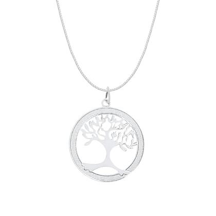 Imagem de Colar Prata 925 árvore da vida pequena Gargantilha legítima