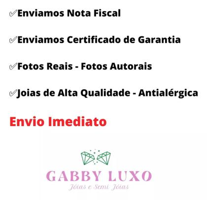 Imagem de Colar Santa Nossa Senhora Aparecida Folheado a Ouro 18k